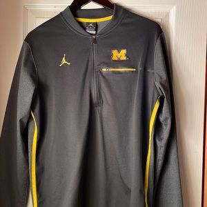 Men’s Jordan Michigan Athletic Quarter-Zip